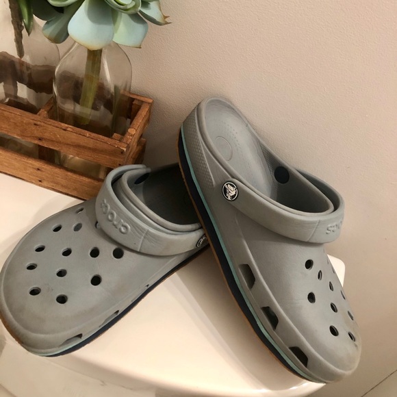 CROCS Shoes - Crocs Grey Size 7